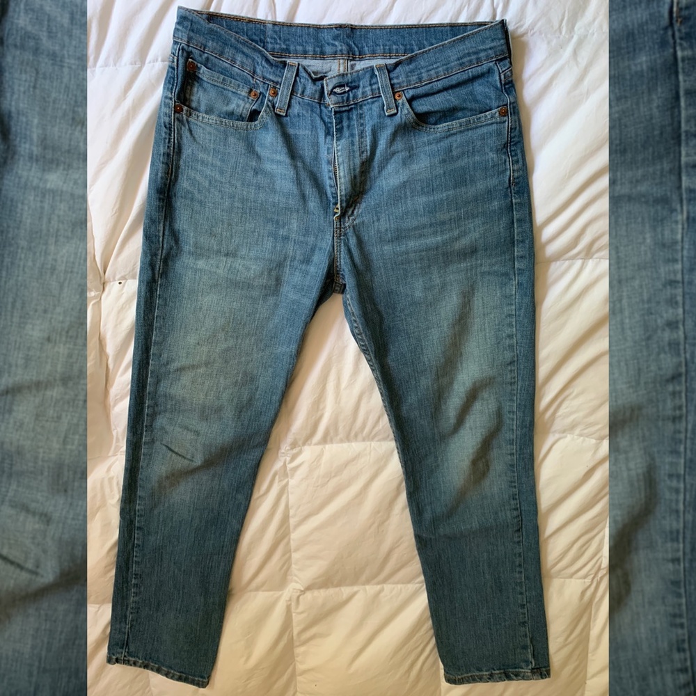 Levi's Men's 514 Straight fit Jean ,green jelly ,32W x 32L